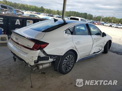 Trzecie zdjęcie samochodu z tyłu: 2023 HYUNDAI SONATA HYBRID VIN:KMHL54JJ6PA070020 - miniatura