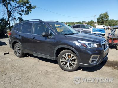 Czwarte zdjęcie samochodu z boku: 2019 SUBARU FORESTER LIMITED VIN:JF2SKASCXKH470249 - miniatura