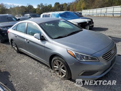 Czwarte zdjęcie samochodu z boku: 2017 HYUNDAI SONATA ECO VIN:5NPE24AA8HH453621 - miniatura