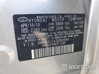 Zdjęcie 13 z 15 samochodu: 2018 HYUNDAI ELANTRA GT VIN:KMHH35LEXJU063854 - miniatura