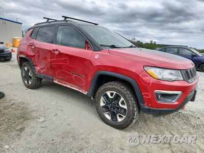 Czwarte zdjęcie samochodu z boku: 2018 JEEP COMPASS TRAILHAWK VIN:3C4NJDDB5JT408813 - miniatura