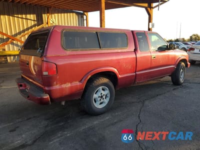 Trzecie zdjęcie samochodu z tyłu: 2001 CHEVROLET S TRUCK S10 VIN:1GCDT19W018143250 - miniatura