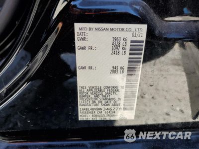 Zdjęcie 13 z 14 samochodu: 2021 NISSAN ALTIMA S VIN:1N4BL4BV8MN346778 - miniatura