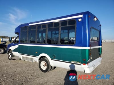Trzecie zdjęcie samochodu z tyłu: 2008 FORD E450 SHUTTLE BUS VIN:1FD4E45L58DB51350 - miniatura