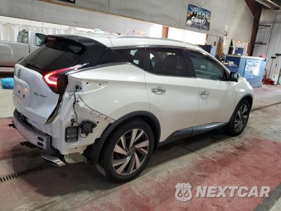 Trzecie zdjęcie samochodu z tyłu: 2020 NISSAN MURANO SL VIN:5N1AZ2CS0LN116238 - miniatura
