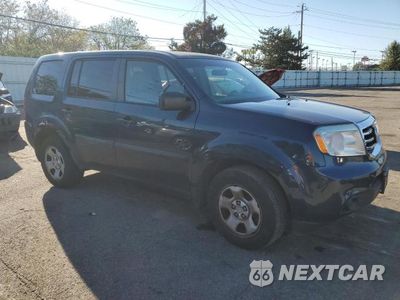 Czwarte zdjęcie samochodu z boku: 2012 HONDA PILOT LX VIN:5FNYF4H25CB005781 - miniatura