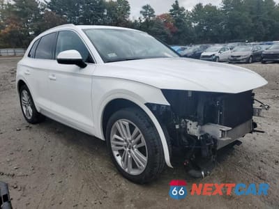 Czwarte zdjęcie samochodu z boku: 2018 AUDI Q5 PREMIUM PLUS VIN:WA1BNAFY1J2210037 - miniatura