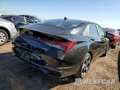 Trzecie zdjęcie samochodu z tyłu: 2023 HYUNDAI ELANTRA LIMITED VIN:KMHLP4AG0PU502324 - miniatura