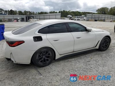 Trzecie zdjęcie samochodu z tyłu: 2024 BMW I4 EDRIVE 35 GC VIN:WBY43AW0XRFR52034 - miniatura