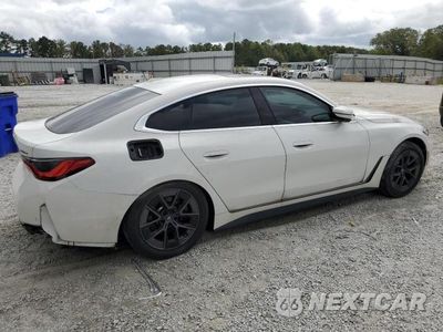 Trzecie zdjęcie samochodu z tyłu: 2024 BMW I4 EDRIVE 35 GC VIN:WBY43AW0XRFR52034 - miniatura