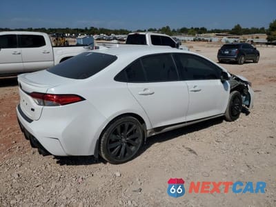 Trzecie zdjęcie samochodu z tyłu: 2024 TOYOTA COROLLA SE VIN:5YFS4MCE3RP177253 - miniatura