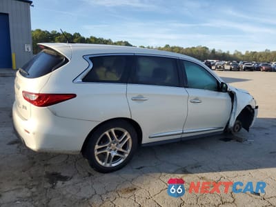 Trzecie zdjęcie samochodu z tyłu: 2013 INFINITI JX35 VIN:5N1AL0MM3DC312676 - miniatura
