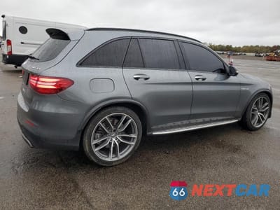 Trzecie zdjęcie samochodu z tyłu: 2018 MERCEDES BENZ GLC VIN:WDC0G8JB8JF467136 - miniatura