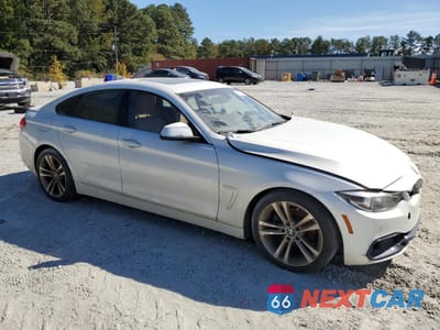 Czwarte zdjęcie samochodu z boku: 2019 BMW 430I GRAN COUPE VIN:WBA4J1C59KBM17326 - miniatura