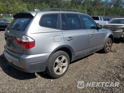 Trzecie zdjęcie samochodu z tyłu: 2007 BMW X3 3.0SI VIN:WBXPC93427WF17757 - miniatura