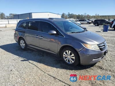 Czwarte zdjęcie samochodu z boku: 2016 HONDA ODYSSEY EXL VIN:5FNRL5H60GB055015 - miniatura