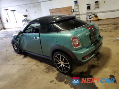 Drugie zdjęcie samochodu z przodu: 2012 MINI COOPER COUPE S VIN:WMWSX3C53CT154764 - miniatura