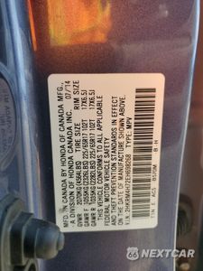 Zdjęcie 14 z 14 samochodu: 2014 HONDA CR-V EXL VIN:2HKRM4H72EH698268 - miniatura