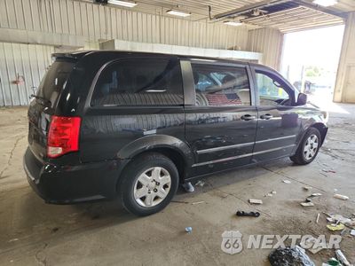 Trzecie zdjęcie samochodu z tyłu: 2013 DODGE GRAND CARAVAN SE VIN:2C4RDGBG8DR557104 - miniatura