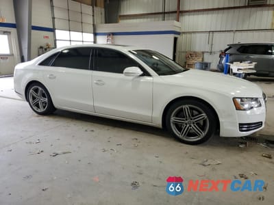 Czwarte zdjęcie samochodu z boku: 2013 AUDI A8 L QUATTRO VIN:WAURGAFD2DN012515 - miniatura