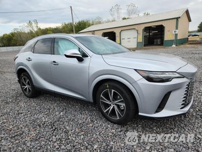 Czwarte zdjęcie samochodu z boku: 2023 LEXUS RX 350 BASE VIN:2T2BAMCA5PC020385 - miniatura