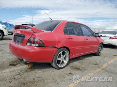 Trzecie zdjęcie samochodu z tyłu: 2005 MITSUBISHI LANCER OZ RALLY VIN:JA3AJ86E05U030245 - miniatura