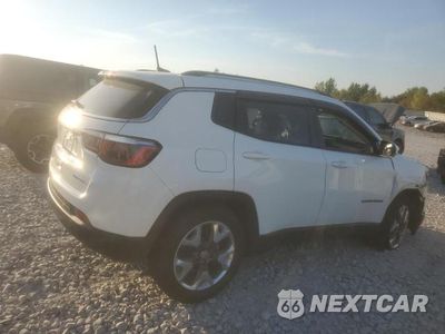 Trzecie zdjęcie samochodu z tyłu: 2019 JEEP COMPASS LIMITED VIN:3C4NJCCB0KT802121 - miniatura