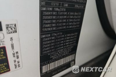 Zdjęcie 10 z 14 samochodu: 2018 LAND ROVER RANGE ROVER SPORT HSE VIN:SALWR2RVXJA800139 - miniatura