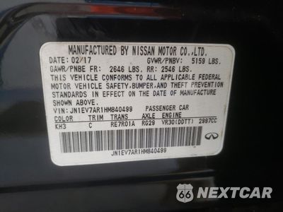 Zdjęcie 12 z 12 samochodu: 2017 INFINITI Q50 PREMIUM VIN:JN1EV7AR1HM840499 - miniatura