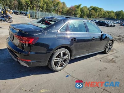 Trzecie zdjęcie samochodu z tyłu: 2018 AUDI A4 PREMIUM PLUS VIN:WAUPNAF46JA056906 - miniatura