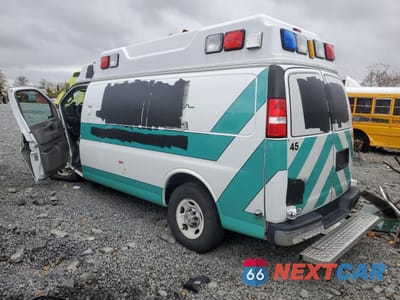 Drugie zdjęcie samochodu z przodu: 2022 CHEVROLET EXPRESS G3500 VIN:1GBZGHC74N1236103 - miniatura