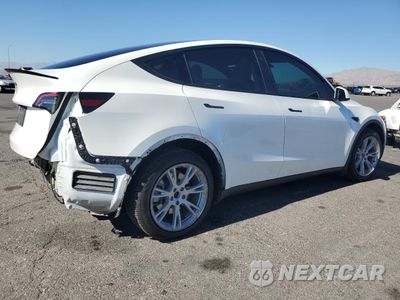 Trzecie zdjęcie samochodu z tyłu: 2022 TESLA MODEL Y VIN:7SAYGDEE6NA014374 - miniatura