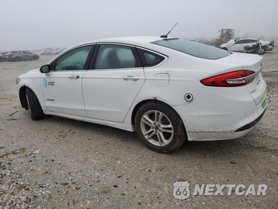 Drugie zdjęcie samochodu z przodu: 2018 FORD FUSION SE HYBRID VIN:3FA6P0LU8JR118731 - miniatura