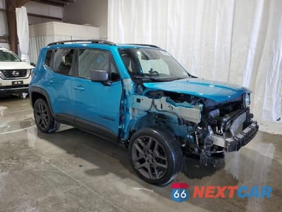 Czwarte zdjęcie samochodu z boku: 2021 JEEP RENEGADE LATITUDE VIN:ZACNJDBB9MPM53765 - miniatura