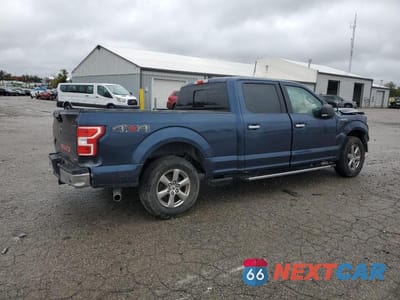 Trzecie zdjęcie samochodu z tyłu: 2018 FORD F150 SUPERCREW VIN:1FTFW1EG0JFC77492 - miniatura
