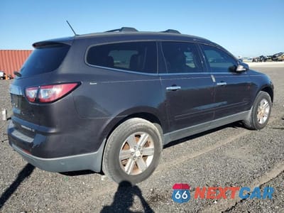 Trzecie zdjęcie samochodu z tyłu: 2014 CHEVROLET TRAVERSE LT VIN:1GNKRHKD7EJ361571 - miniatura