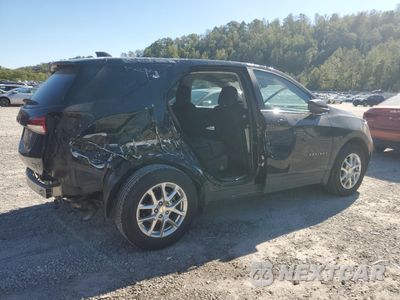 Trzecie zdjęcie samochodu z tyłu: 2022 CHEVROLET EQUINOX LT VIN:3GNAXUEVXNL225989 - miniatura