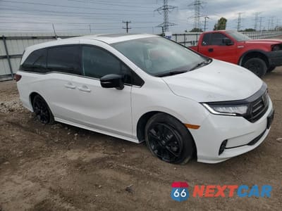 Czwarte zdjęcie samochodu z boku: 2024 HONDA ODYSSEY SPORT VIN:5FNRL6H74RB075088 - miniatura