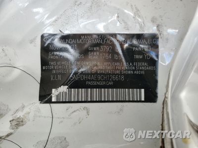 Zdjęcie 12 z 14 samochodu: 2012 HYUNDAI ELANTRA GLS VIN:5NPDH4AE9CH126618 - miniatura