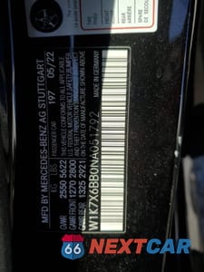 Zdjęcie 12 z 13 samochodu: 2022 MERCEDES-BENZ AMG GT 53 VIN:W1K7X6BB0NA051792 - miniatura