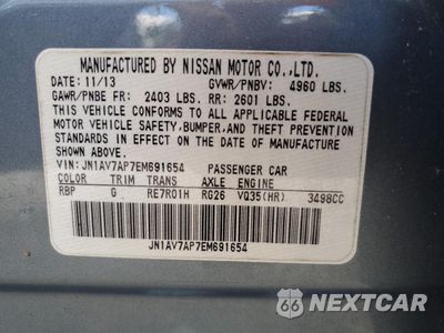 Zdjęcie 12 z 12 samochodu: 2014 INFINITI Q50 HYBRID PREMIUM VIN:JN1AV7AP7EM691654 - miniatura