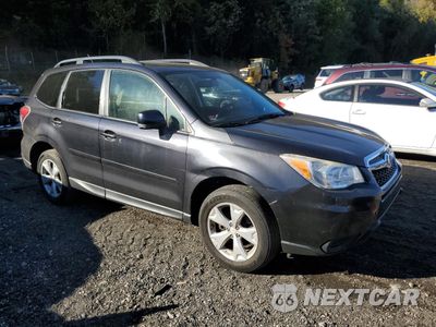 Czwarte zdjęcie samochodu z boku: 2014 SUBARU FORESTER 2.5I PREMIUM VIN:JF2SJAEC6EH416921 - miniatura