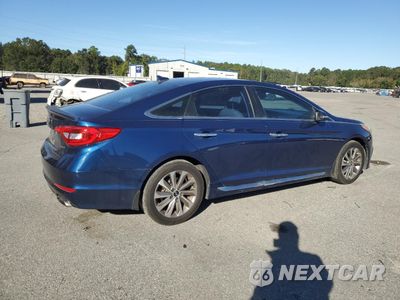 Trzecie zdjęcie samochodu z tyłu: 2017 HYUNDAI SONATA SPORT VIN:5NPE34AF0HH440127 - miniatura