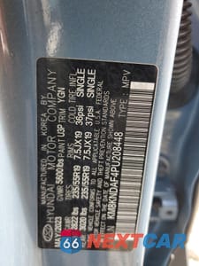 Zdjęcie 13 z 13 samochodu: 2023 HYUNDAI IONIQ 5 SEL VIN:KM8KNDAF4PU208448 - miniatura