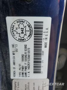 Zdjęcie 12 z 13 samochodu: 2013 HONDA ACCORD SPORT VIN:1HGCR2F52DA810975 - miniatura