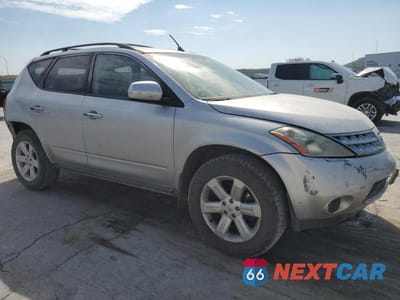Czwarte zdjęcie samochodu z boku: 2006 NISSAN MURANO SL VIN:JN8AZ08T46W401361 - miniatura