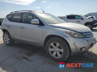 Czwarte zdjęcie samochodu z boku: 2006 NISSAN MURANO SL VIN:JN8AZ08T46W401361 - miniatura