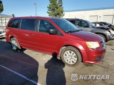 Czwarte zdjęcie samochodu z boku: 2015 DODGE GRAND CARAVAN SE VIN:2C4RDGBG5FR623417 - miniatura