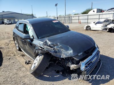 Czwarte zdjęcie samochodu z boku: 2019 AUDI Q5 PREMIUM PLUS VIN:WA1BNAFYXK2033957 - miniatura