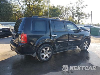 Trzecie zdjęcie samochodu z tyłu: 2012 HONDA PILOT TOURING VIN:5FNYF4H9XCB055945 - miniatura